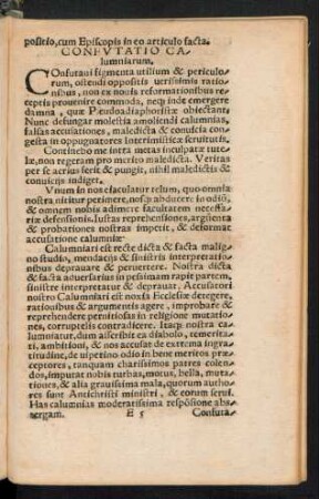 Confutatio Calumniarum.