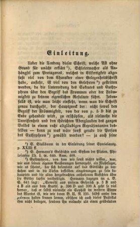 Platons Werke : griechisch und deutsch ; mit kritischen und erklärenden Anmerkungen, 4. Euthyphron und Kriton