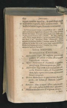 Liber XXXVIII.