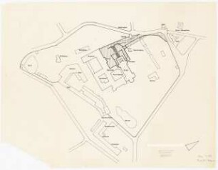 Kloster, Maria Laach Außenanlage: Lageplan