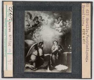 Bartolomé Estéban Murillo: Verkündigung. Leningrad, Eremitage (Stoedtner-Nr. 82423)