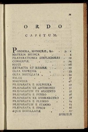 Ordo Capitum.