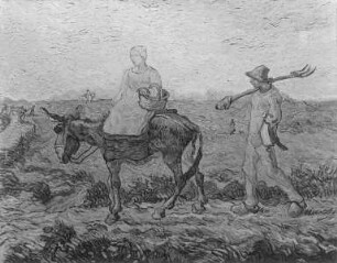Abend. Rückkehr von der Arbeit (nach Millet) / Heimkehr vom Felde