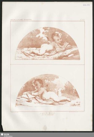 L'Amour ecolier, Lernender Amor