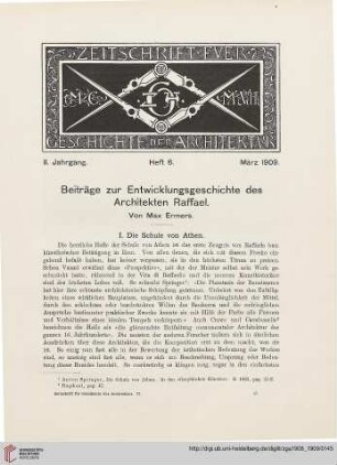 Heft 6 [März 1909]