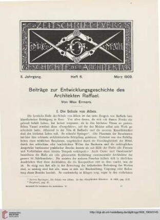Heft 6 [März 1909]