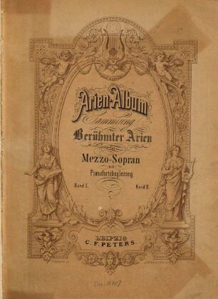 Arien-Album : Sammlung berühmter Arien für Mezzo-Sopran mit Pianofortebegl.. 1