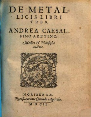 De metallicis libri tres