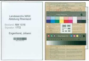 Entnazifizierung Johann Engenhorst , geb. 01.08.1905 (Landwirt)