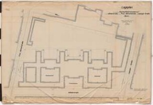 Reichsluftfahrtministerium, Berlin: Lageplan 1:250