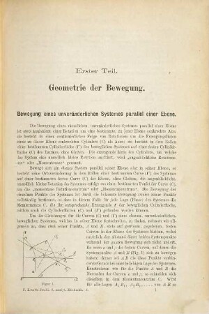 Sammlung von Problemen der analytischen Mechanik : zum Gebrauche bei Vorlesungen und zur Übung für die Studierenden der theoretischen Mechanik an Universitäten und Technischen Hochschulen, 1