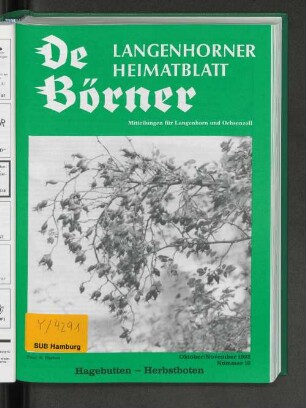 Oktober/November 1992, Nummer 10