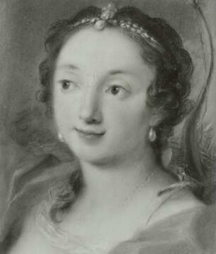 Diana mit einem Perlendiadem