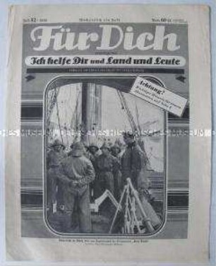 Unterhaltungszeitschrift "Für Dich" u.a. über die ehemalige deutsche Kolonie Südwest-Afrika