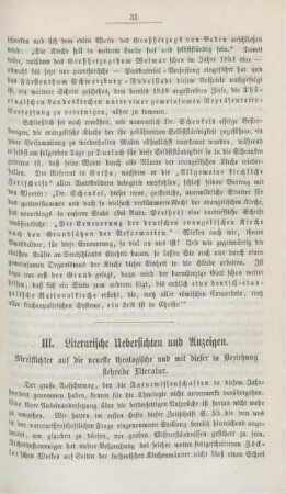 31-51 Literarische Uebersichten und Anzeigen