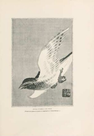 Étude d'Ciseau, par Yosai. (D'apres une gravure en couleurs du supplément au "Zenken-Kojitsou".)