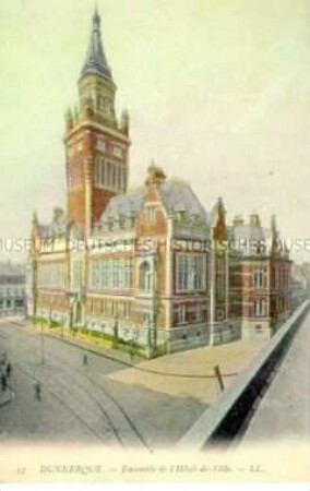 Dunkerque (Dünkirchen), mit dem Rathaus