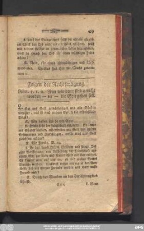 [70.] Folgen der Rechtfertigung.