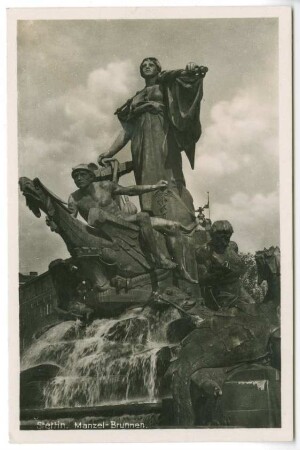 Stettin. Manzel-Brunnen