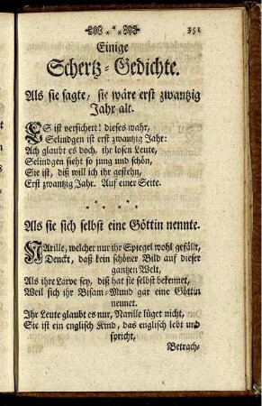 VI. Einige Schertz-Gedichte.