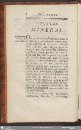 Nouveau Mineral
