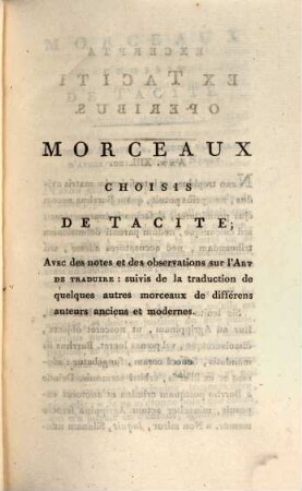 Oeuvres philosophiques, historiques et litteraires de D'Alembert. 13