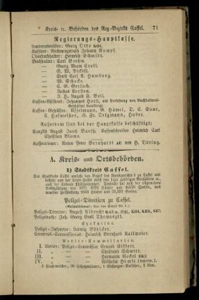 Kreis- und Ortsbehörden
