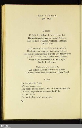 Karel Toman geb. 1874