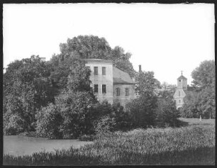 Ölzschau. Gasthof und Schloss