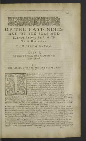 The fifth booke.