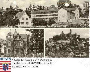 Braunfels, Hirnverletztenheim, Villa und Schloss