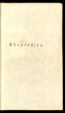 Rhapsodien