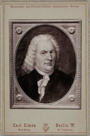 [Bildnis Johann Sebastian Bach