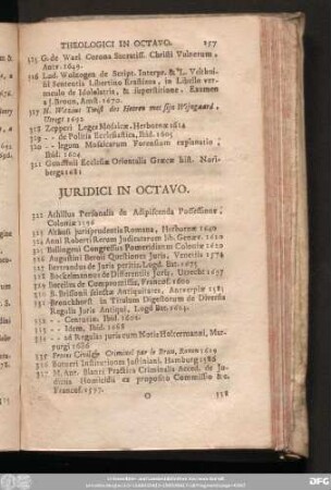 Iuridici In Octavo.