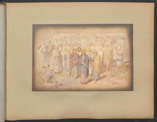 36 Christus kehrt von der Predigt zurück