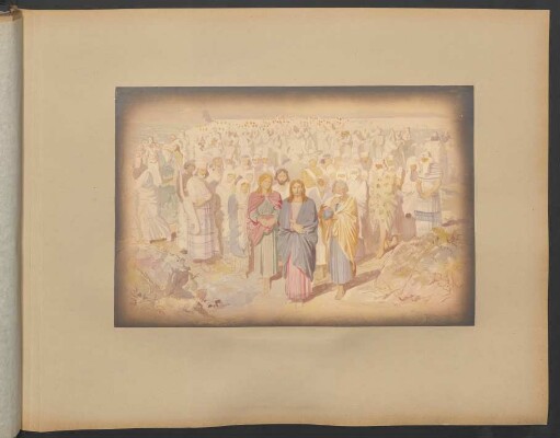 36 Christus kehrt von der Predigt zurück