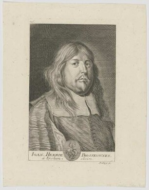 Bildnis des Ioan. Henric. Prosskowsky a Krohenstein