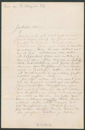 Brief an Richard Fricke : 28.05.1875