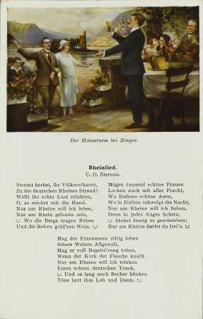 Rheinlied. Strömt herbei, ihr Völkerscharen [...]