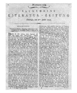 Lehndorf-Bandels, A. A. L. v.: Ulldolini. Schauspiel in fünf Aufzügen. Berlin: Himburg 1790