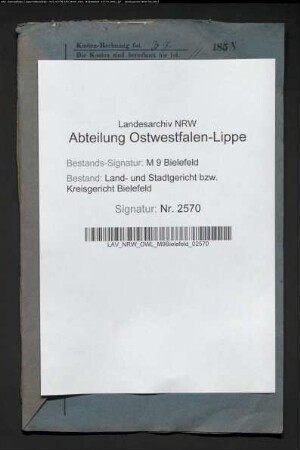 Erblasser: Rose, Anton; Erblasser: Rose, Margarethe, geb. Bremehrshemke: Testament