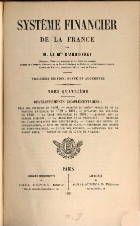 Système financier de la France, 4