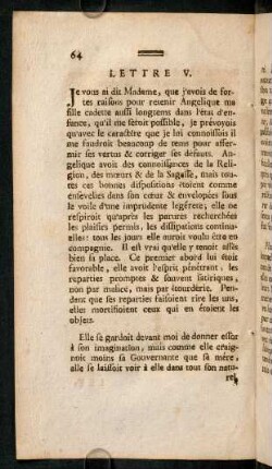 64-77, Lettre V.