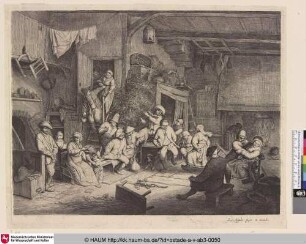[Der Tanz im Wirtshaus; The dance in the inn; La danse au cabaret]