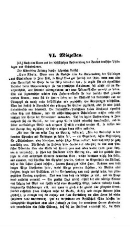 Miszellen