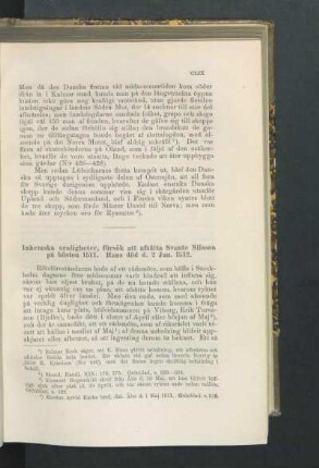 Inhemska oroligheter, försök att afsätta Svante Nilsson på hösten 1511. Hans död d. 2 Jan. 1512.