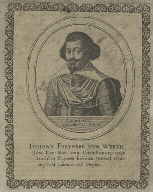 Bildnis des Iohann Freyherr von Werth