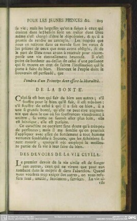 De La Bonté