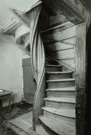 Hölzerne Wendeltreppe, Bauernmuseum Landwüst