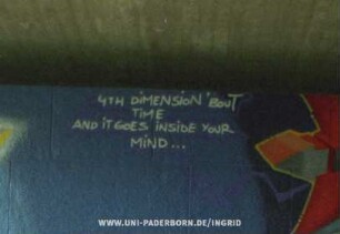 4TH DiMENSioN 'BouT TiME AND iT GoES iNSiDE YoUR MiND...